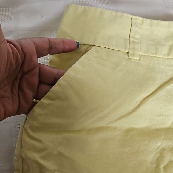Calvin Klein Women's Yellow Shorts - Picture 6 of 16